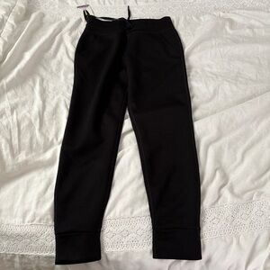 NWT new 32 Degrees XS Ladies' Tech Fleece lined Jogger pockets black costco